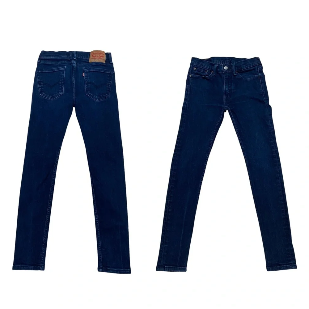 Levi’s 519 Extreme Skinny Dark Wash Jeans Blue